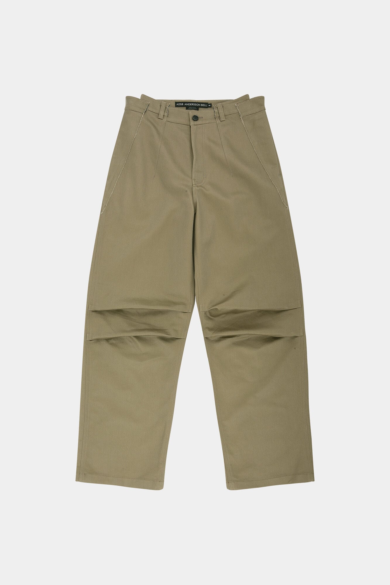 Andersson Bell カーゴパンツ ベージュ ANDERSSON BELL] CUT-OUT WRAP WIDE-LEG TROUSERS apa868m(BEIGE) 正規