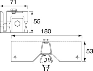 ロックオン‐シングル羽根180　カラー