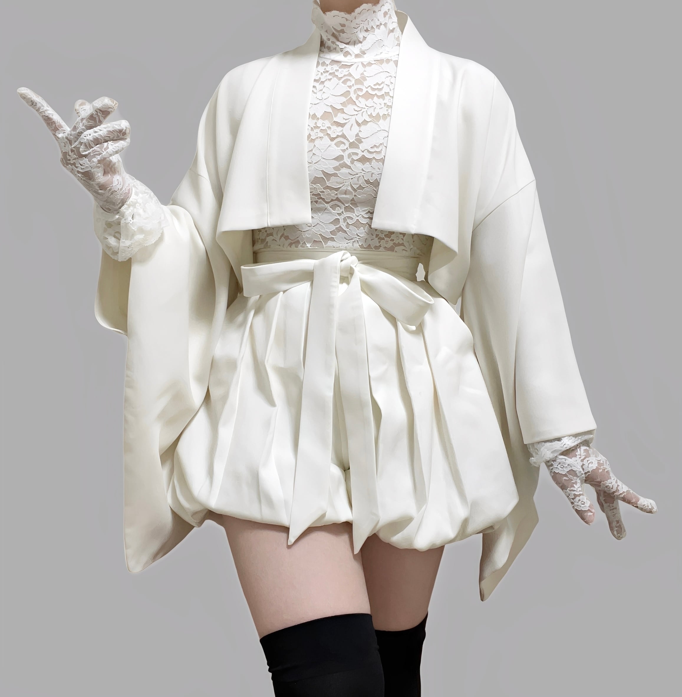 袴パンツミニ ホワイト | MISAMARU