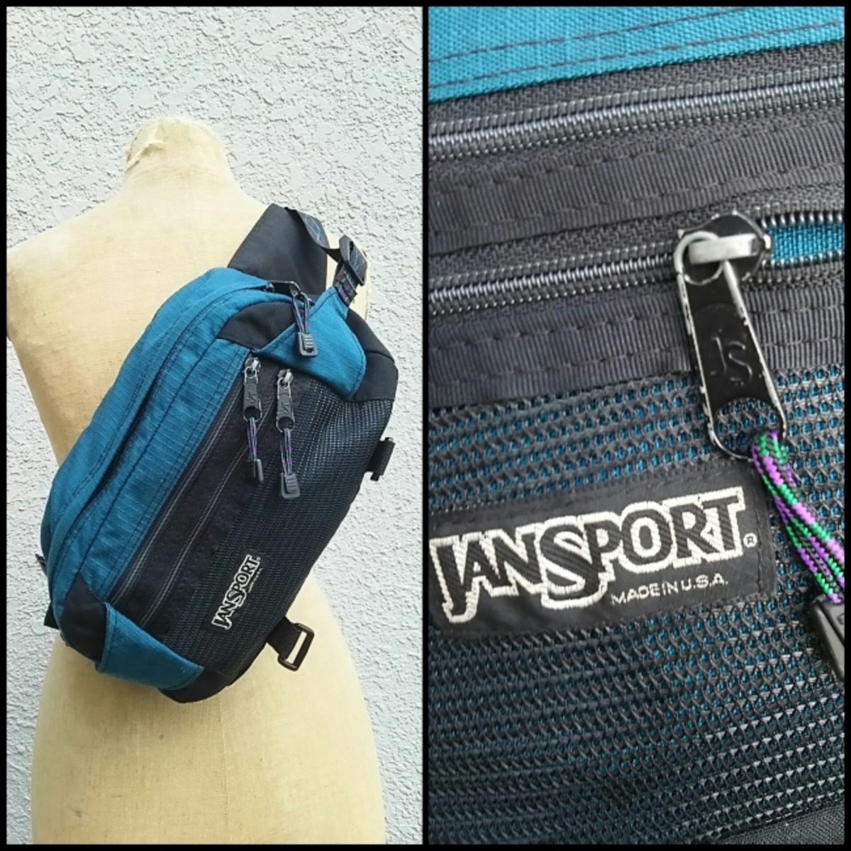 USA製】ジャンスポーツJAN SPORT/美品/90s/ビンテージ/ヴィンテージ 