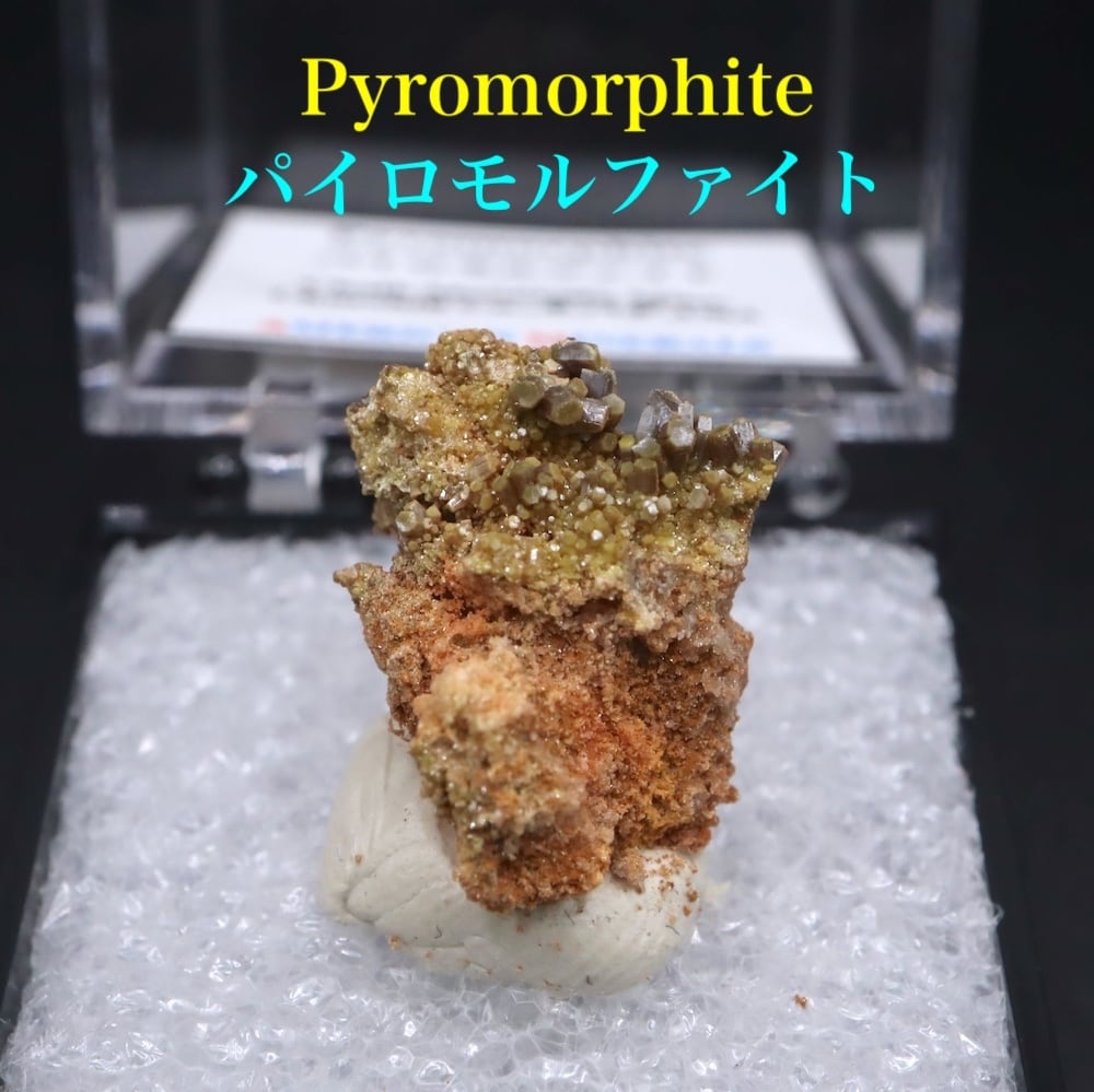 緑鉛鉱 パイロモルファイト 原石 PMP022 鉱物 天然石 パワーストーン
