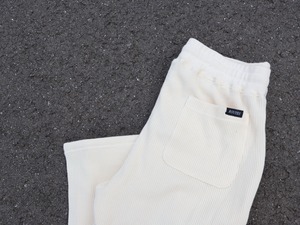 heavy thermal relax pants ／ホワイト