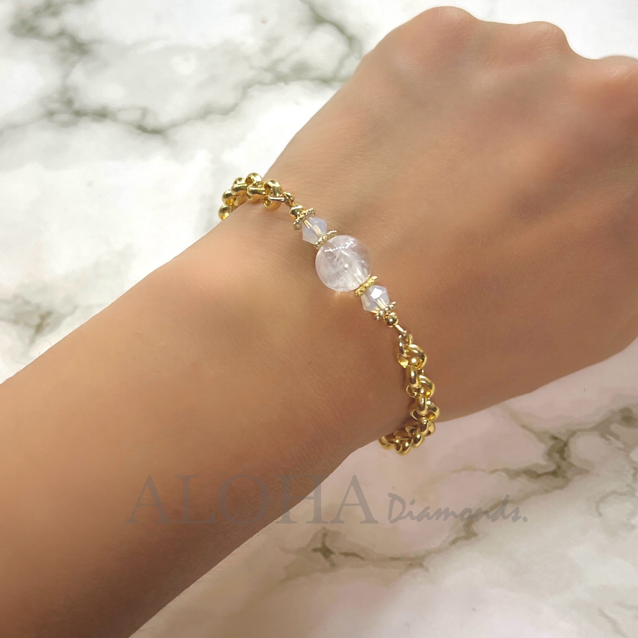 ✴︎✴︎✴︎Rin✴︎✴︎✴︎ブレスレット | ALOHA Diamonds.