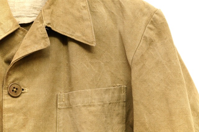 1647 国民服 上衣 ジャケット 40年代 昭和レトロ ヴィンテージ古着 当時物 Antique John アンティーク ジョン