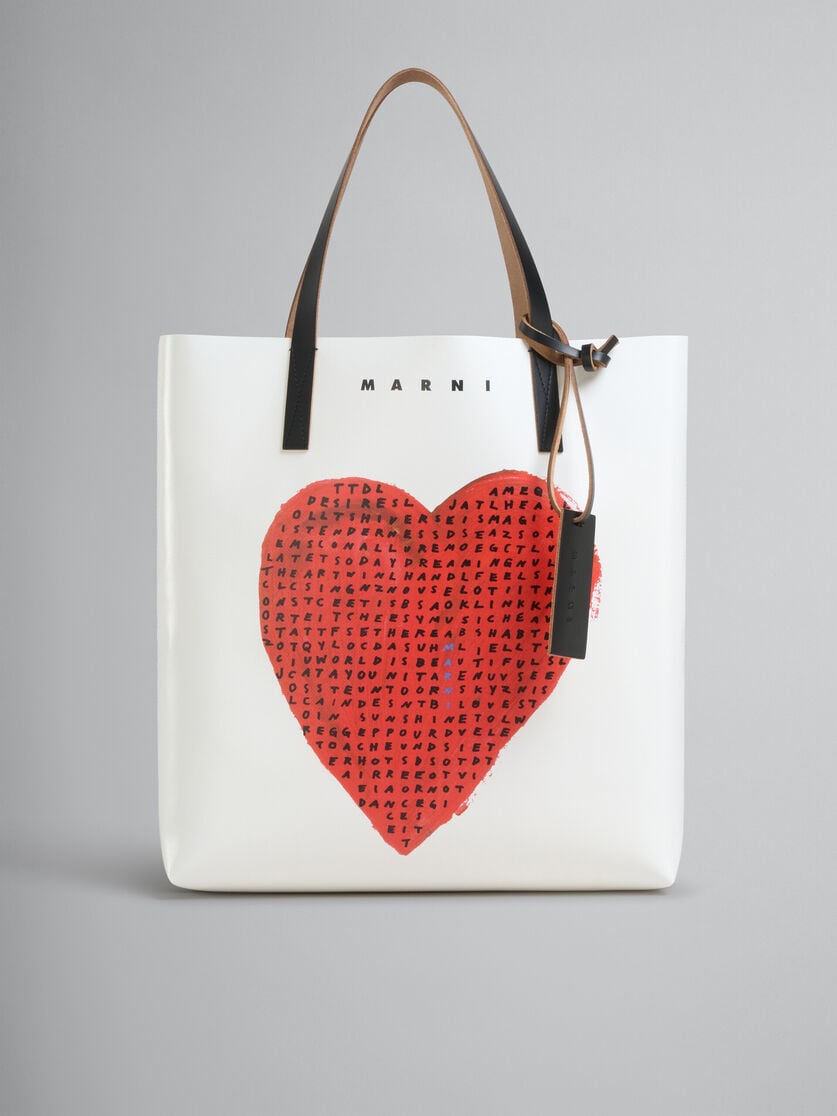 SOLD OUT:MARNI【マルニ】ホワイト WORDSEARCH HEARTプリント SOLD OUT:MARNI【マルニ】ホワイト WORDSEARCH HEARTプリント