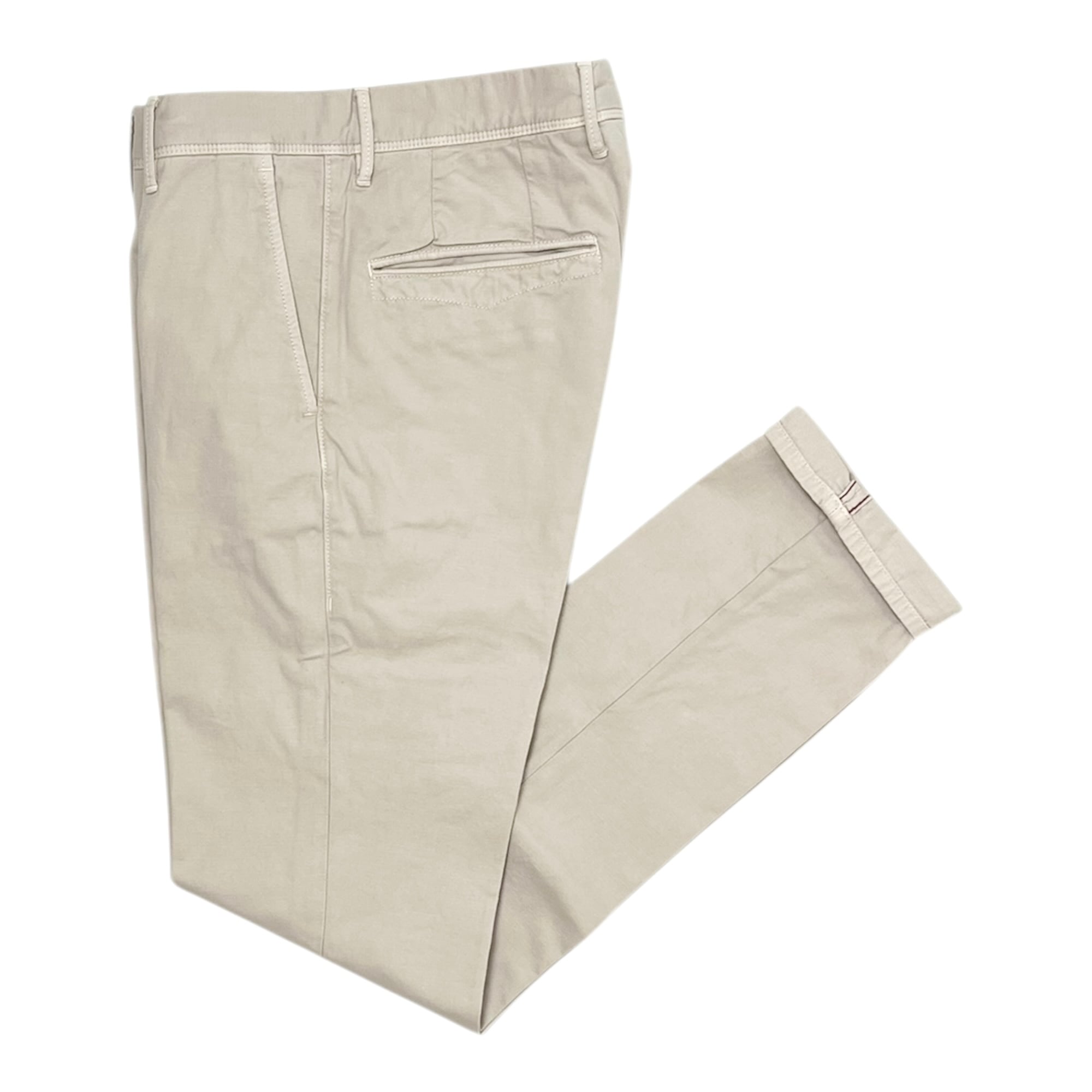 INCOTEX（インコテックス) COTTON STRETCH SLACKS"SLIM FIT"(18S100-90938-033)/OYSTER