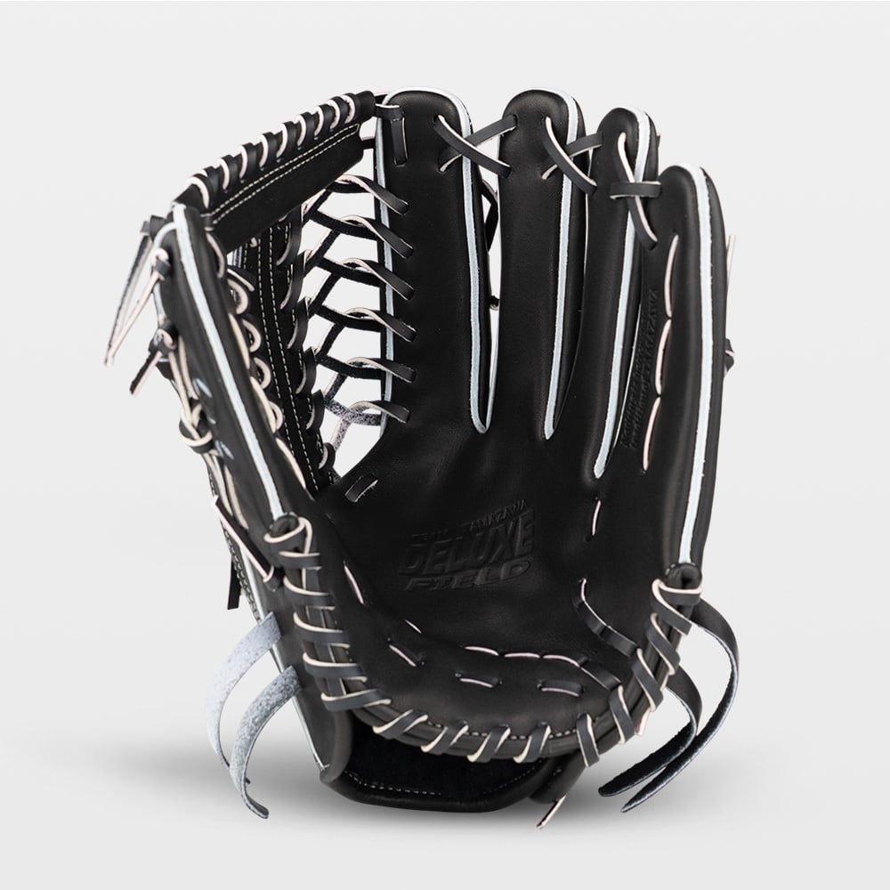 【硬式】玉澤 DELUXE 外野グローブ TUG-92DX型(ブラックxカンタマラベル)_02