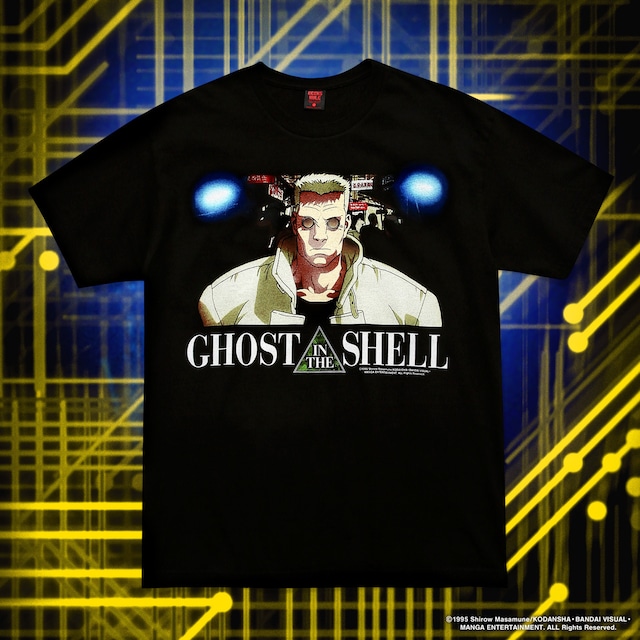 GHOST IN THE SHELL × GEEKS RULE 15 SILKSCREEN PRINTING T SHIRT vol  