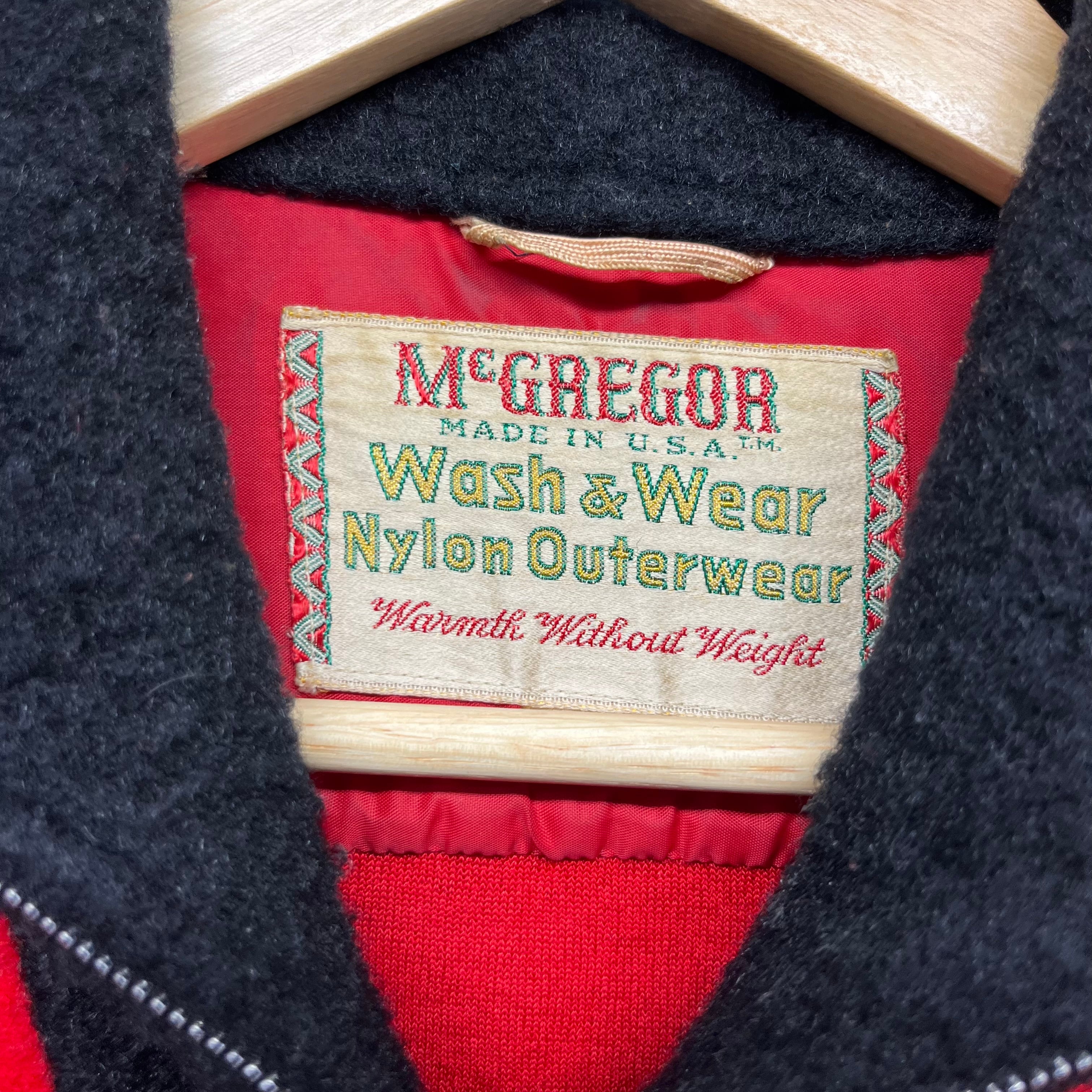 50s McGREGOR designed fleece tops