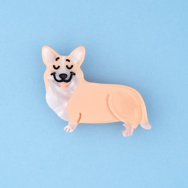 «即納» Coucou Suzette Corgi Hair Clip ククシュゼット ヘアアクセサリー
