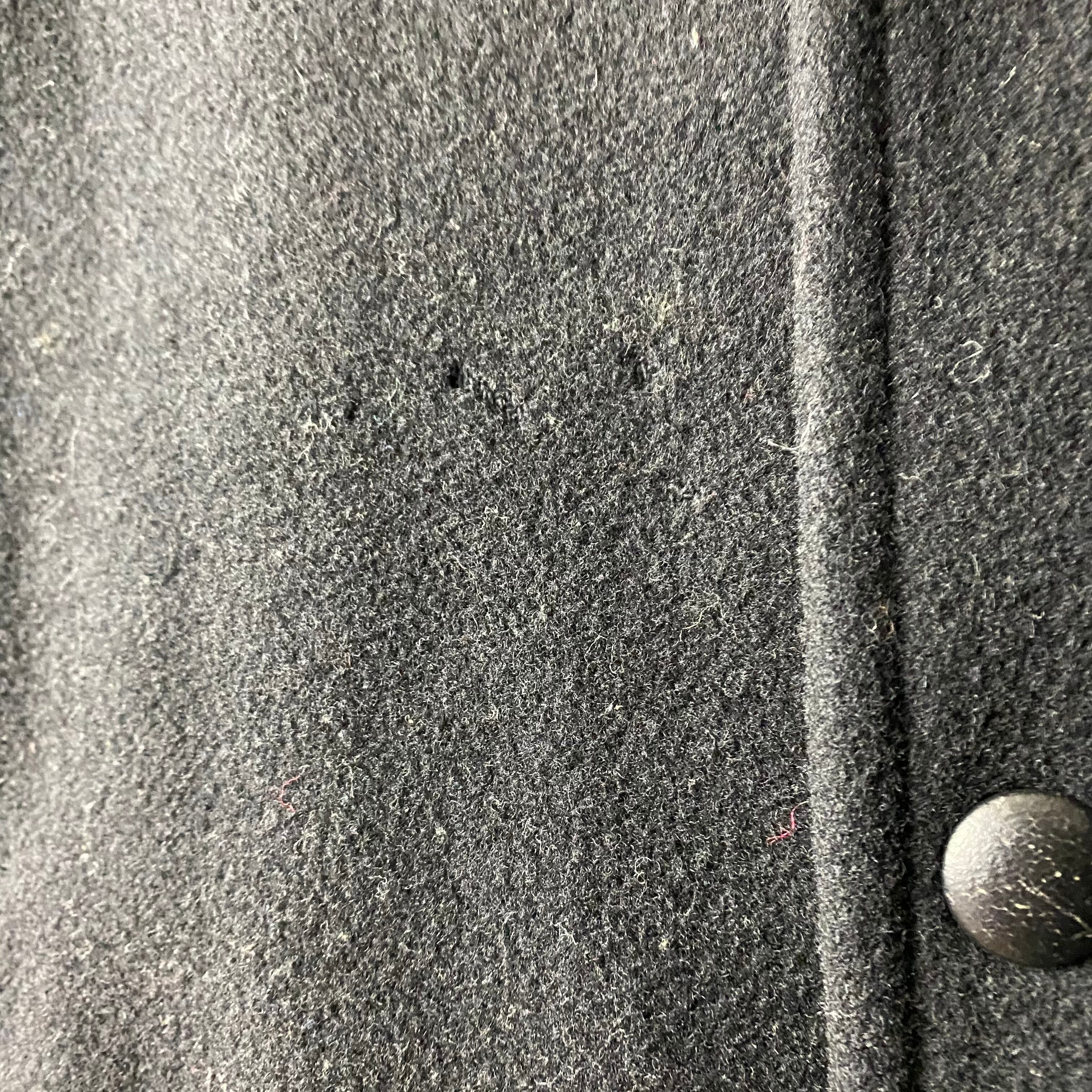 vintage DOMON leather sleeves all black blouson | NOIR ONLINE