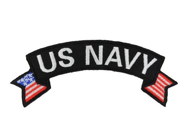 ミリタリーワッペン US NAVY ※アイロンワッペン | BROS LIFESTYLE STORE