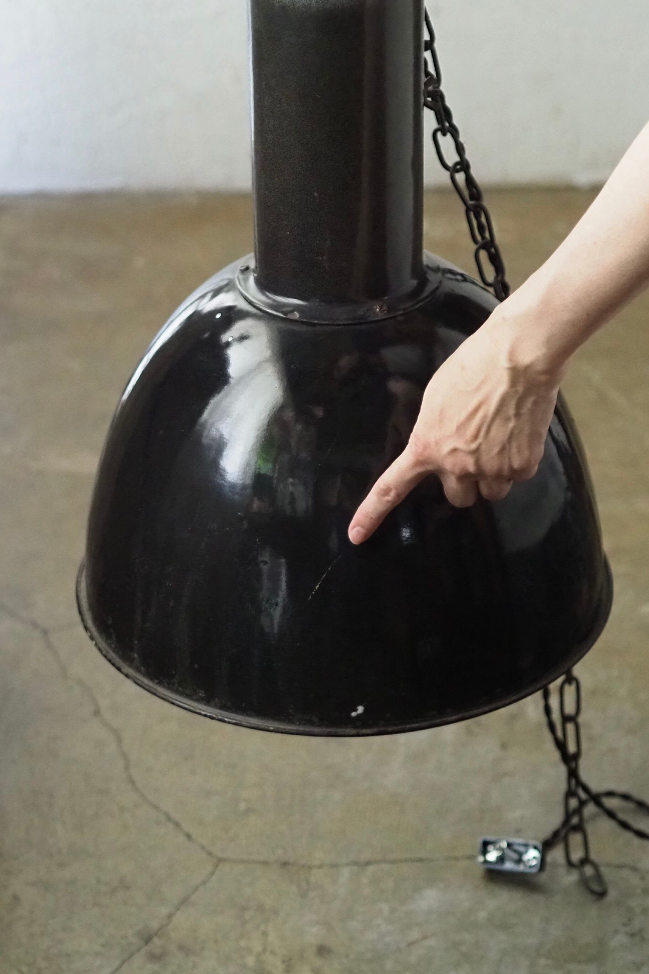 Pendant lamp/Lipa イギリス　ビンテージ　インダストリアル インダストリアル”Lipa”ランプ No.2-vintage pendant lamp