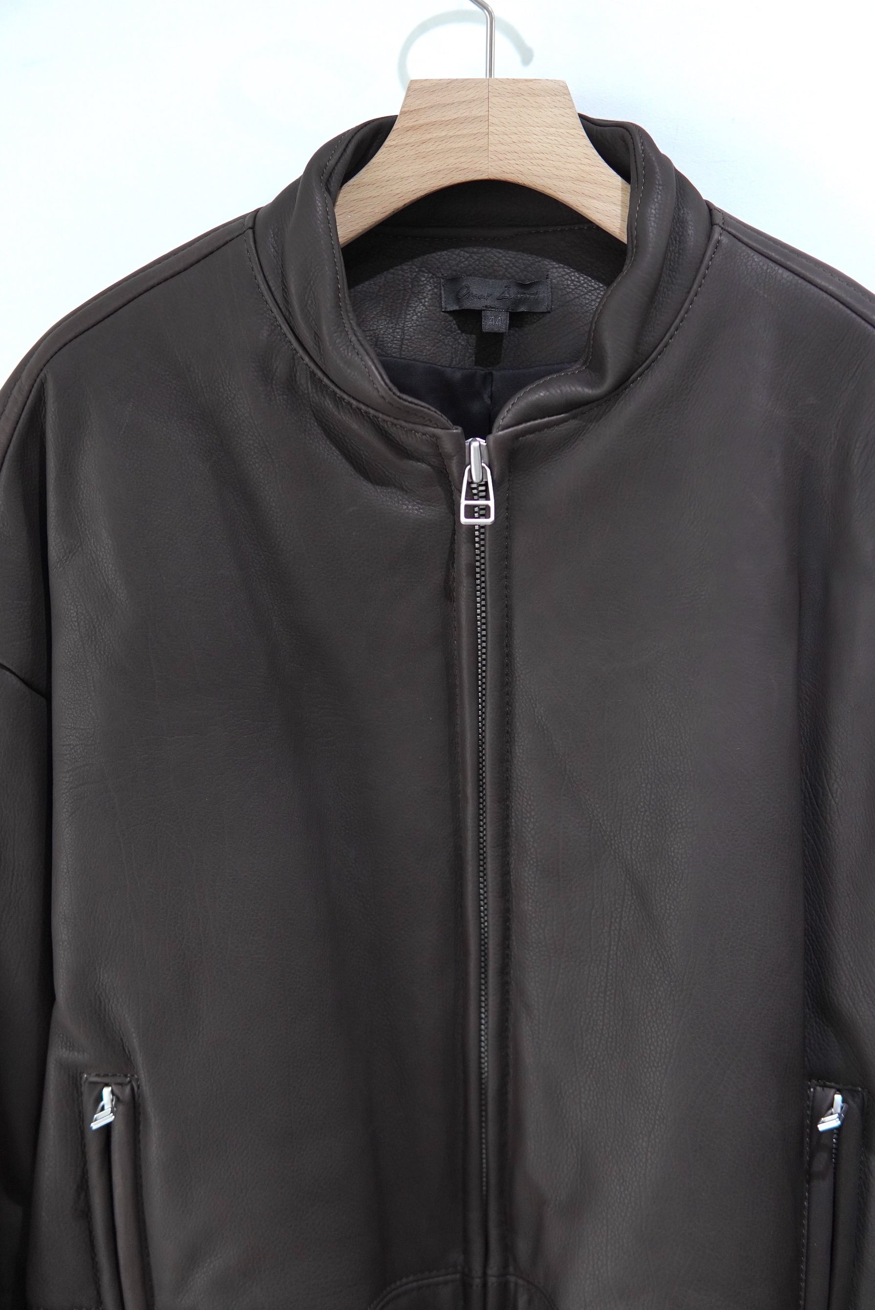Omar Afridi / Padded Leather Blouson | POETRY