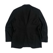 allegri アレグリ カシミヤ混 2B テーラードジャケット 48(L) /メンズ/ブラック グレー