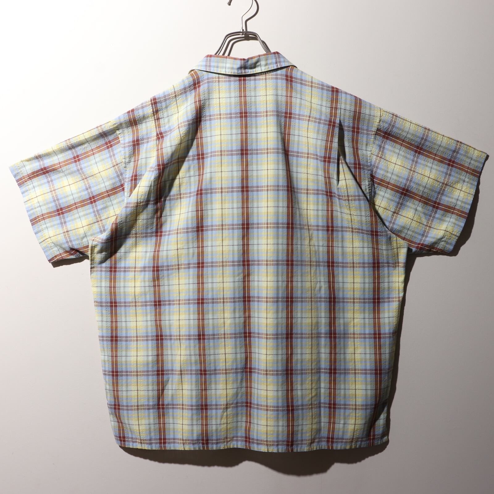 L Patagonia パッカーウェアシャツ パタゴニア 水色 サックスブルー  