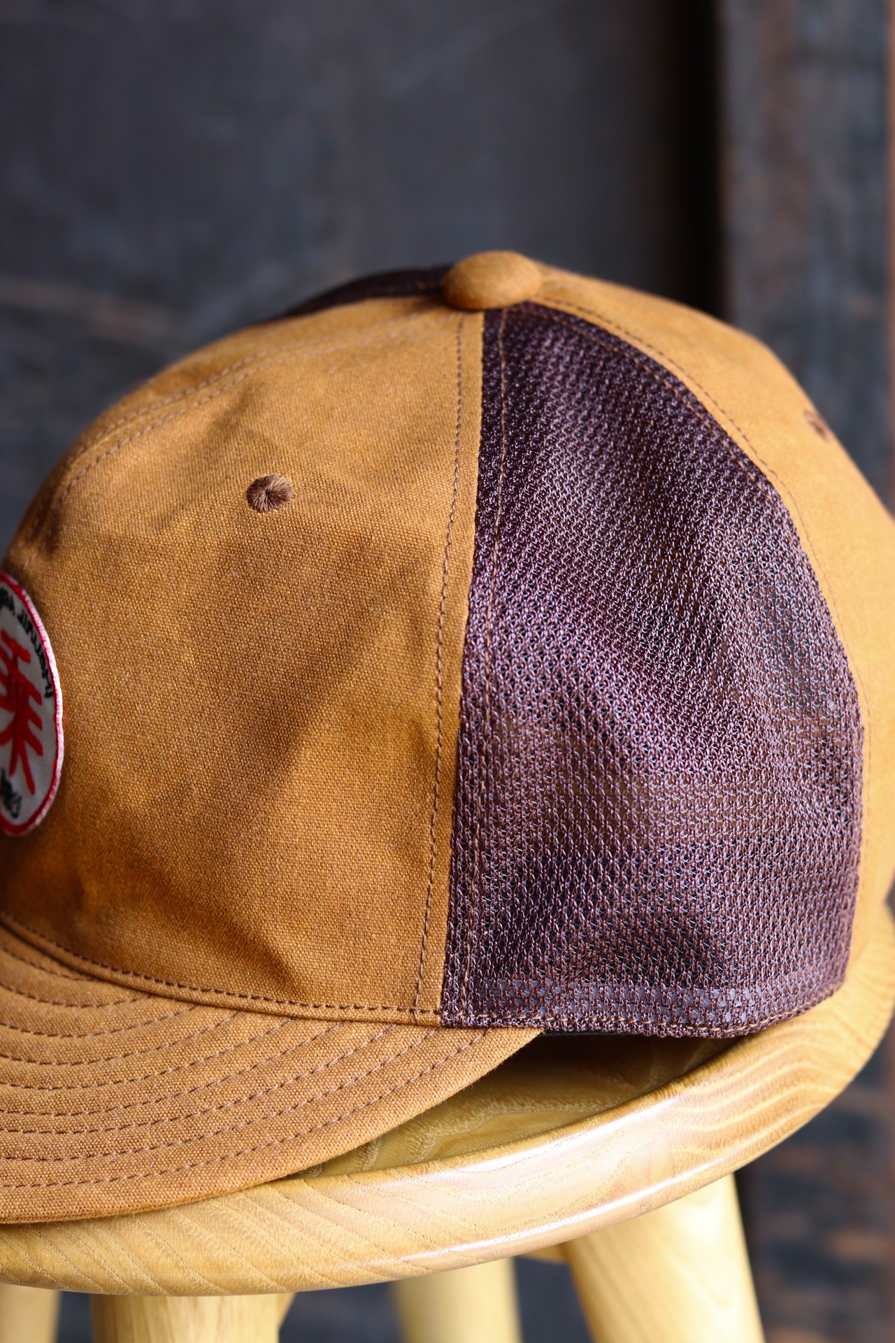 乘鞍印 メッシュキャップ(乘ワッペン)