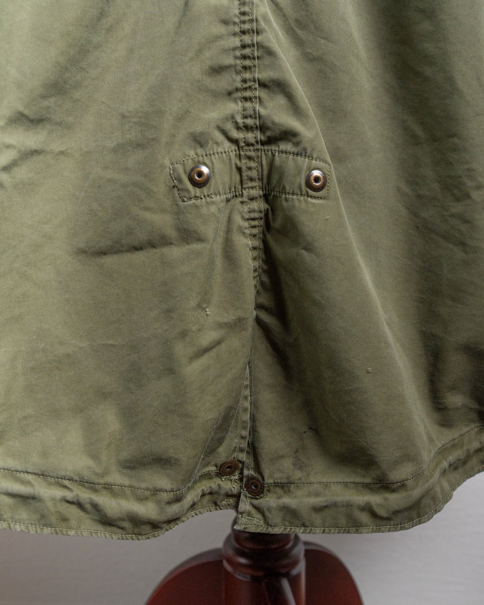 MEDIUM】Aluminum Zipper U.S.Army M-51 Field Parka Shell アメリカ軍