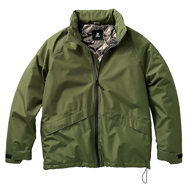 HOUSTON ヒューストン スモックパーカー ナイロンジャケット 中綿入り