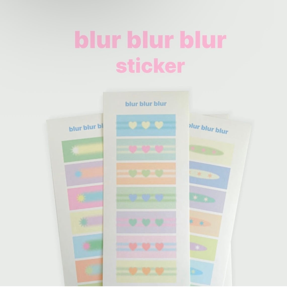 MIMIBEAR 〔blur blur blur sticker〕