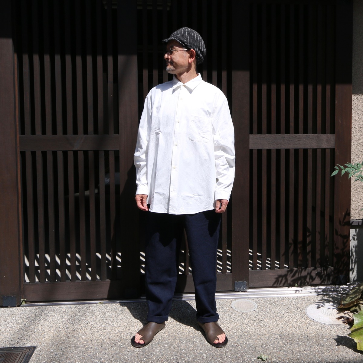 YAECA / ヤエカ ボタンシャツワイド #11125 unisex size M | Routes*Roots