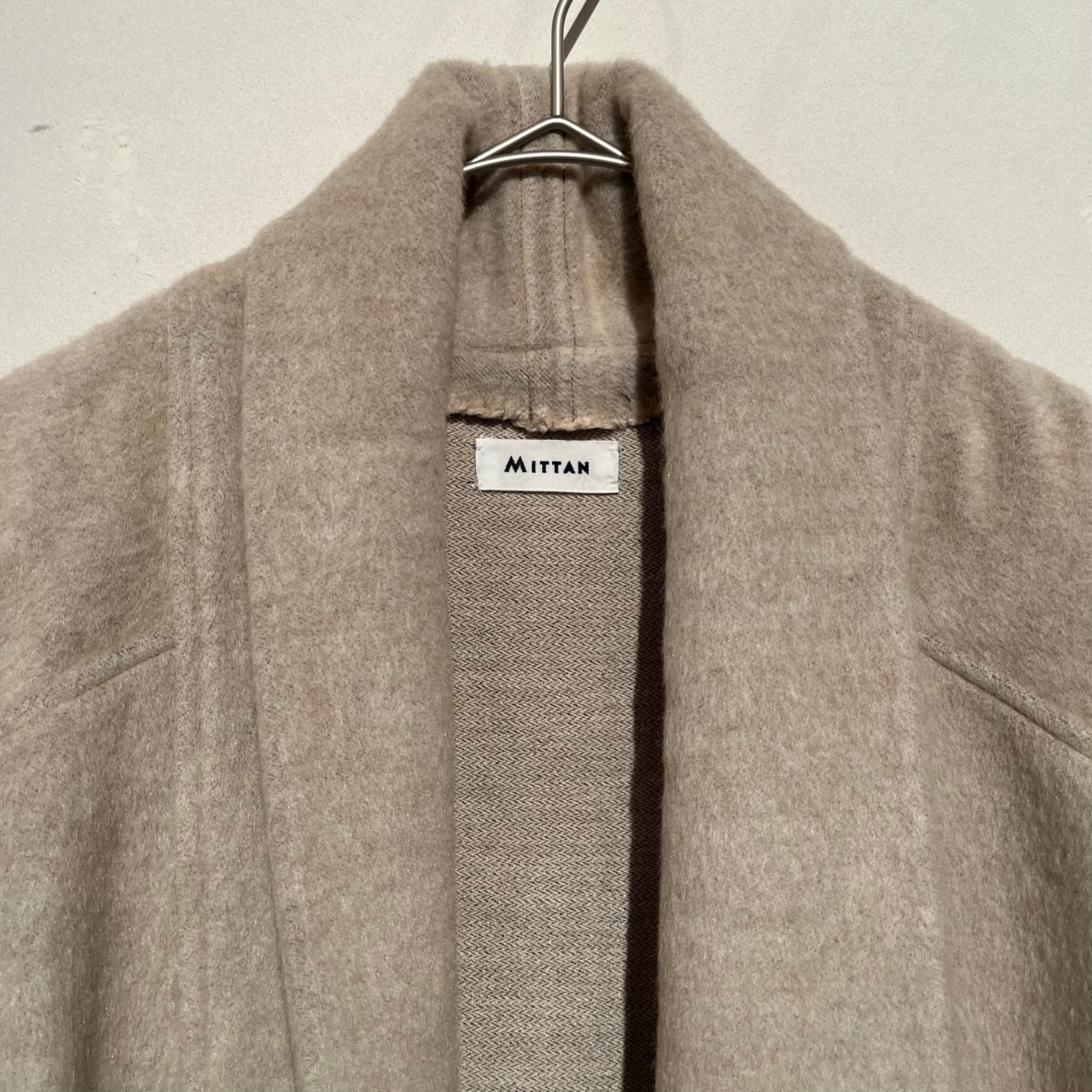 極美品 イタリア製 HUNTING WORLD シルク混 ダッフルコート