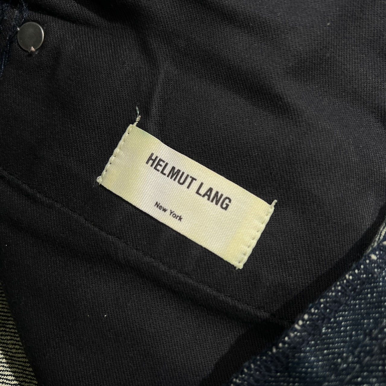 00s USA製 HELMUT LANG ヘルムートラング セルビッチ デニム パンツ ジーンズ ボトムス 29 /ボタンフライ/オールド/アーカイブ