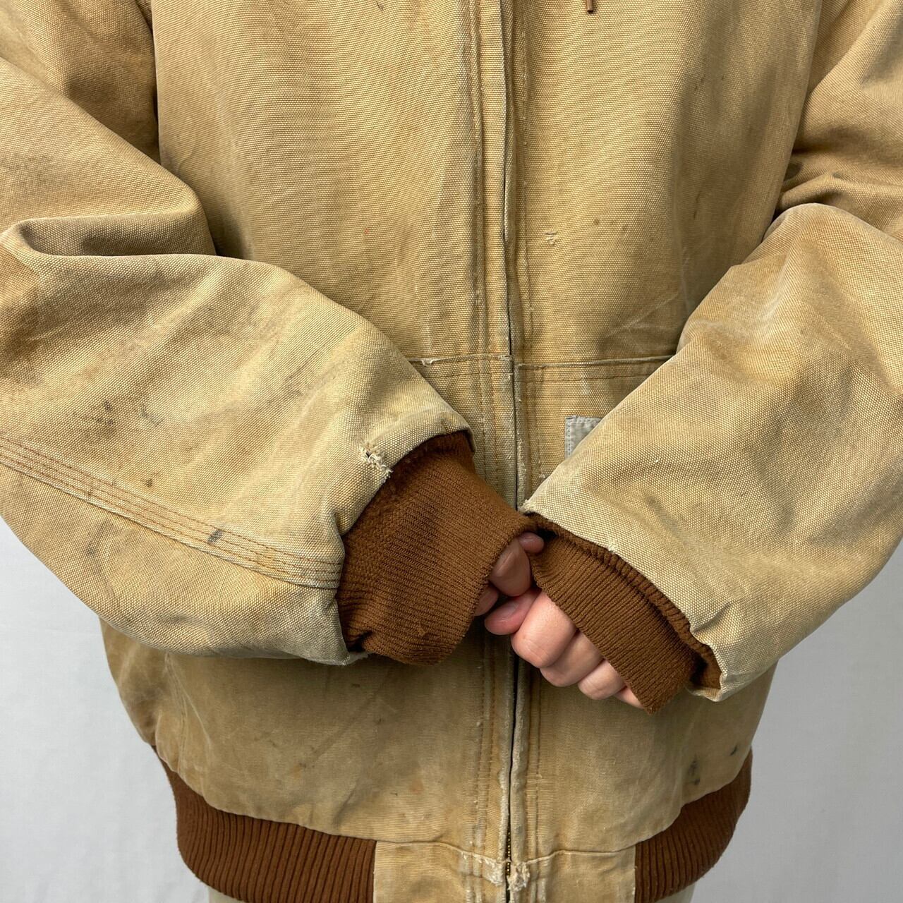 90年代 USA製 Carhartt カーハート ダック地 アクティブジャケット
