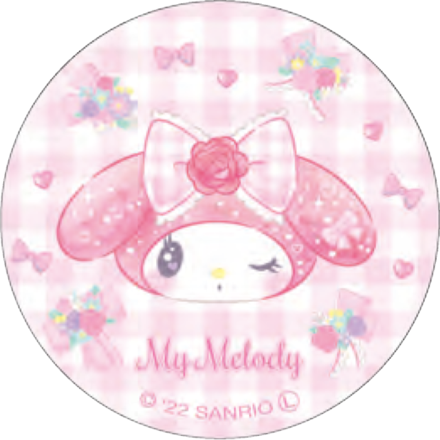 My Melody Cafe 缶バッジ（メロディ）