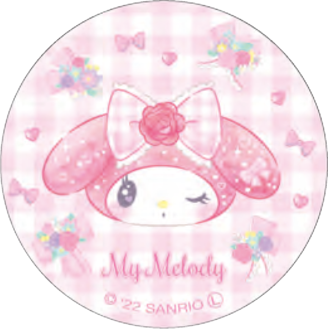 My Melody Cafe 缶バッジ（メロディ）