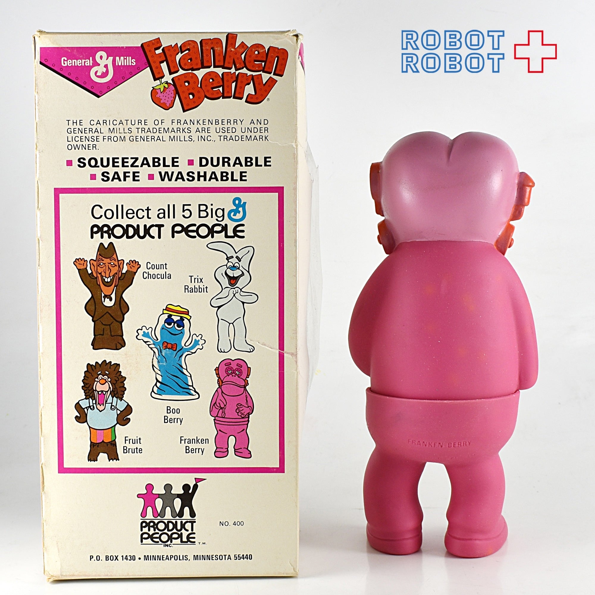 フランケンベリー FRANKEN BERRY ソフビフィギュア 箱入 | ROBOTROBOT