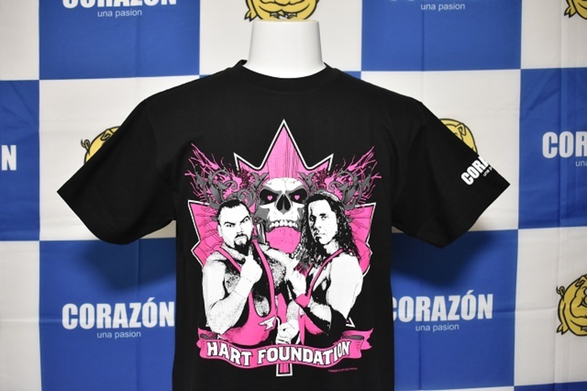ハート・ファウンデーション✖️CORAZON Tシャツ | コラソンプロレス