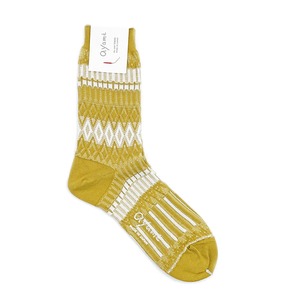 Ayamé / 【23-25cm】Basket Lunch socks two tone