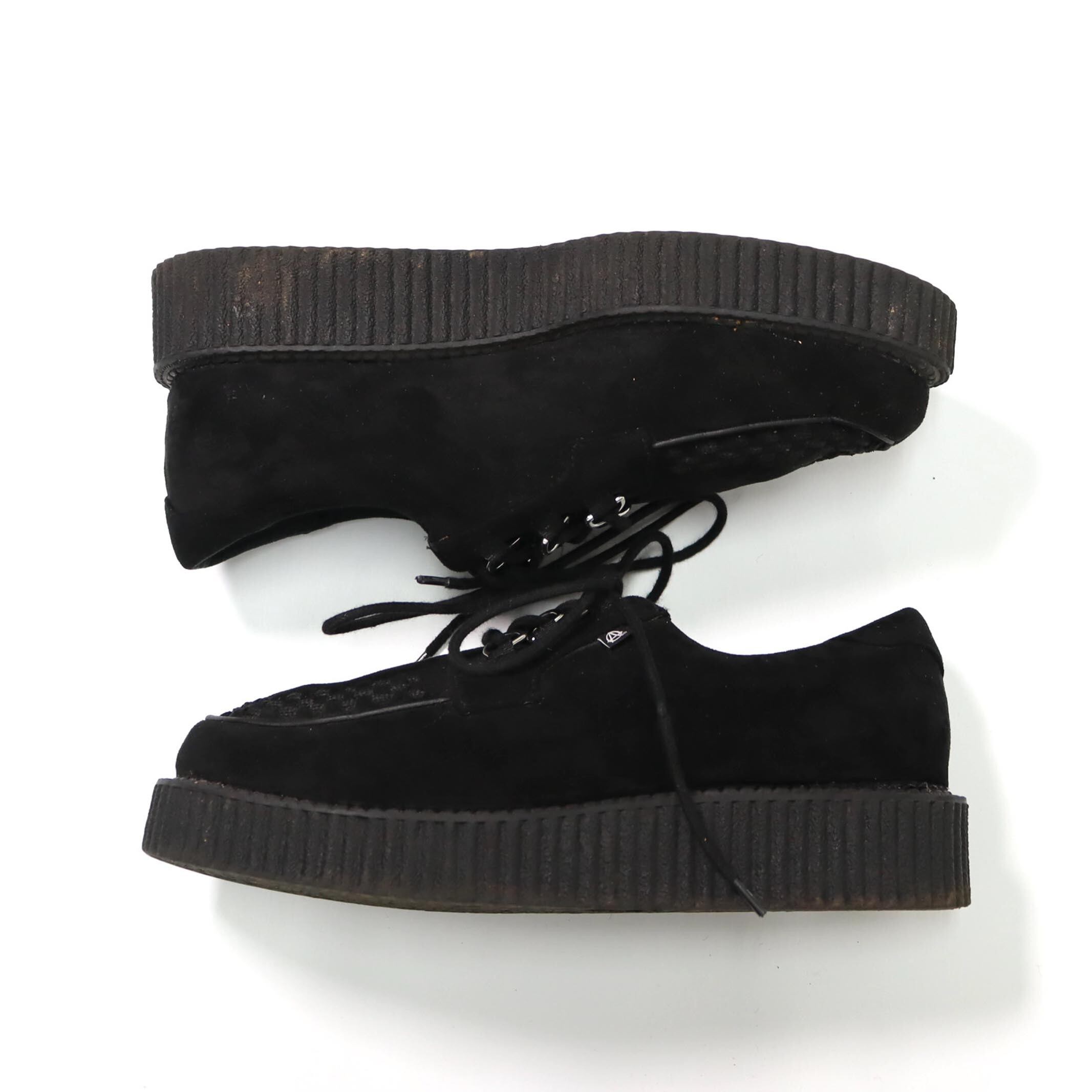 [10] 20' TUK ANARCHIC Suede Creepers Black mongos