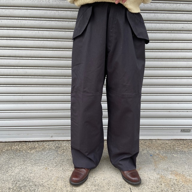 ColdWeatherTrousers ミリタリーオーバーパンツ 黒 M