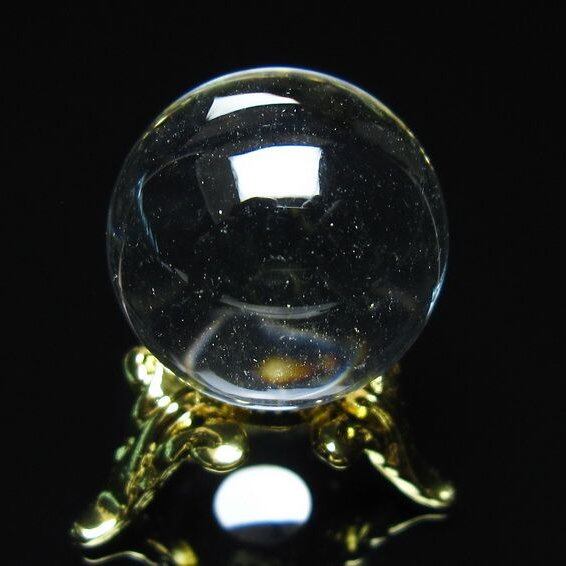 水晶 丸玉 20mm 一点物 141-7601