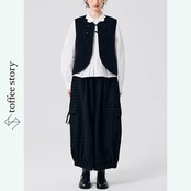 【2color】灯りをまとう影のランタンパンツ 《P0272》