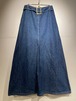 used denim skirt