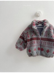 〖取寄〗韓国子供服 / 26winter / minirobe / エディボアジップアップ / キッズ *S~XL*
