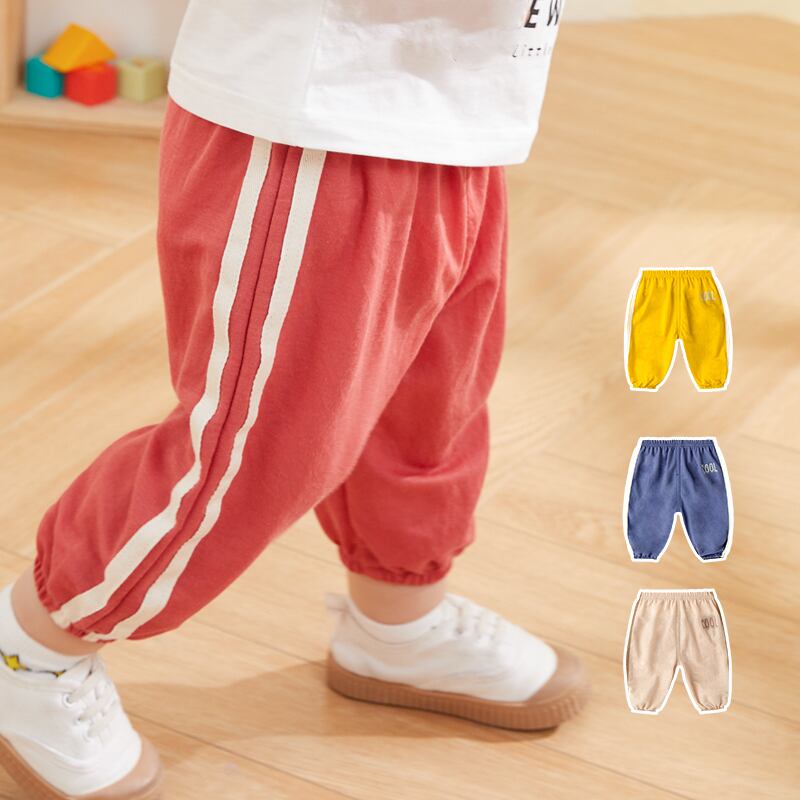 赤ちゃん夏蚊パンツ、男の子のズボン、薄い赤ちゃんブルマ、子供用夏服、 'スポーツパンツ、秋服 Duduベイビー80267195693