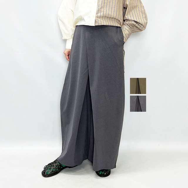 HeRIN.CYE へリンドットサイ Long skirt pants 530IAT31-1021 2025秋冬新作 [送料無料]