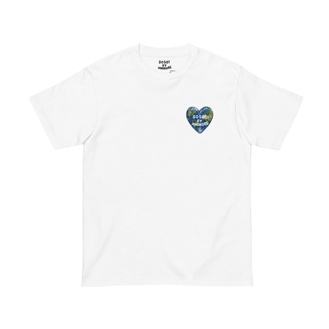 Heartful soso tee earth 00061