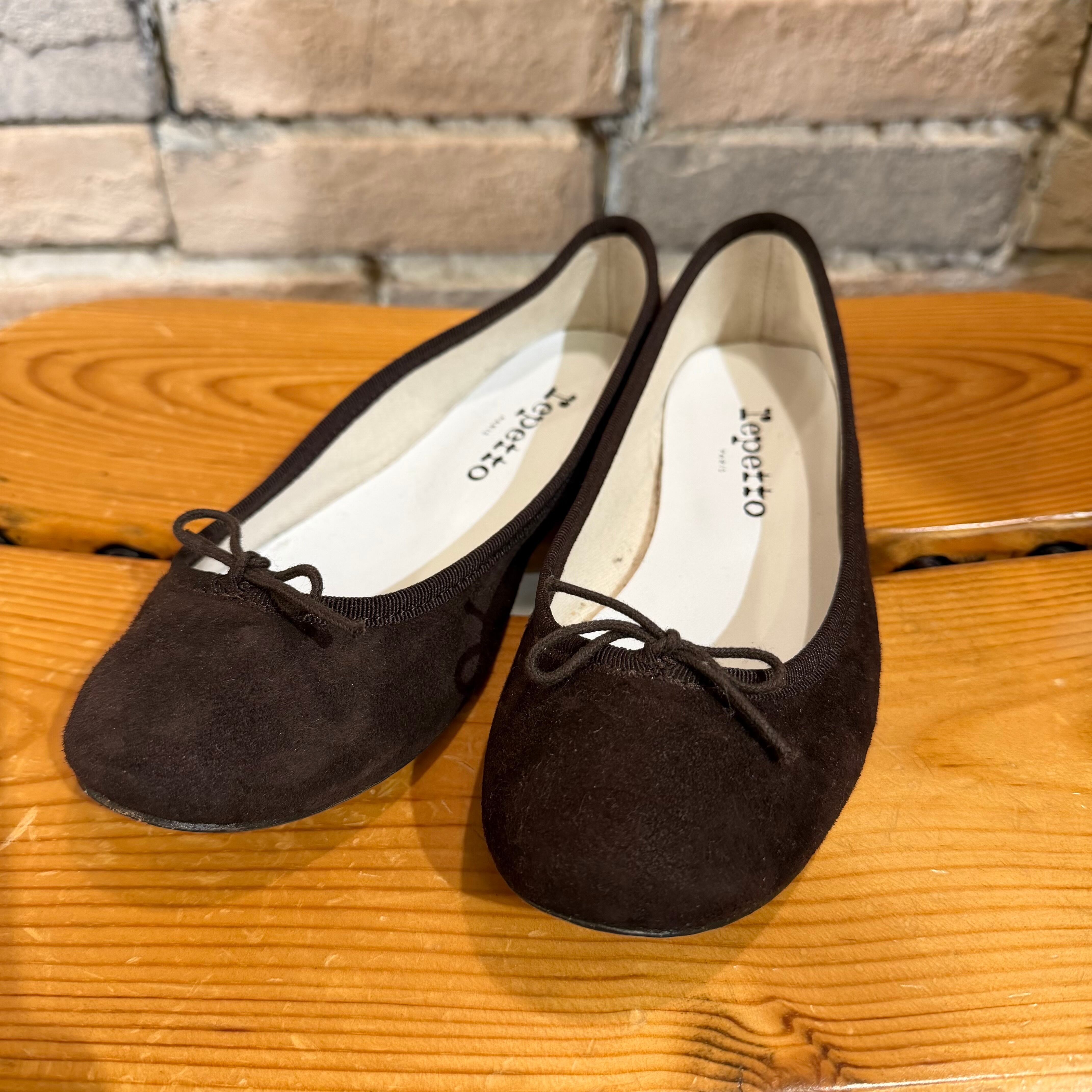 Repetto Camille エナメルブラック 37 Repetto Camille エナメル