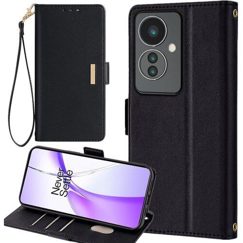 Oppo Reno11 A ケース 手帳型 Reno11A ストラップケース 通用 ネノ 11A ワイモバイル A401OP CPH2603 手帳ケース Reno 11A 携帯ケース おっぽ oppo ネノ11A カバー OPPOneno11a 手帳カバー オッポ Reno11A 適用 Cobeimisr case マグネット 携帯カバー ストラップ ストラップ付きケース スマホケース ブラック 3156