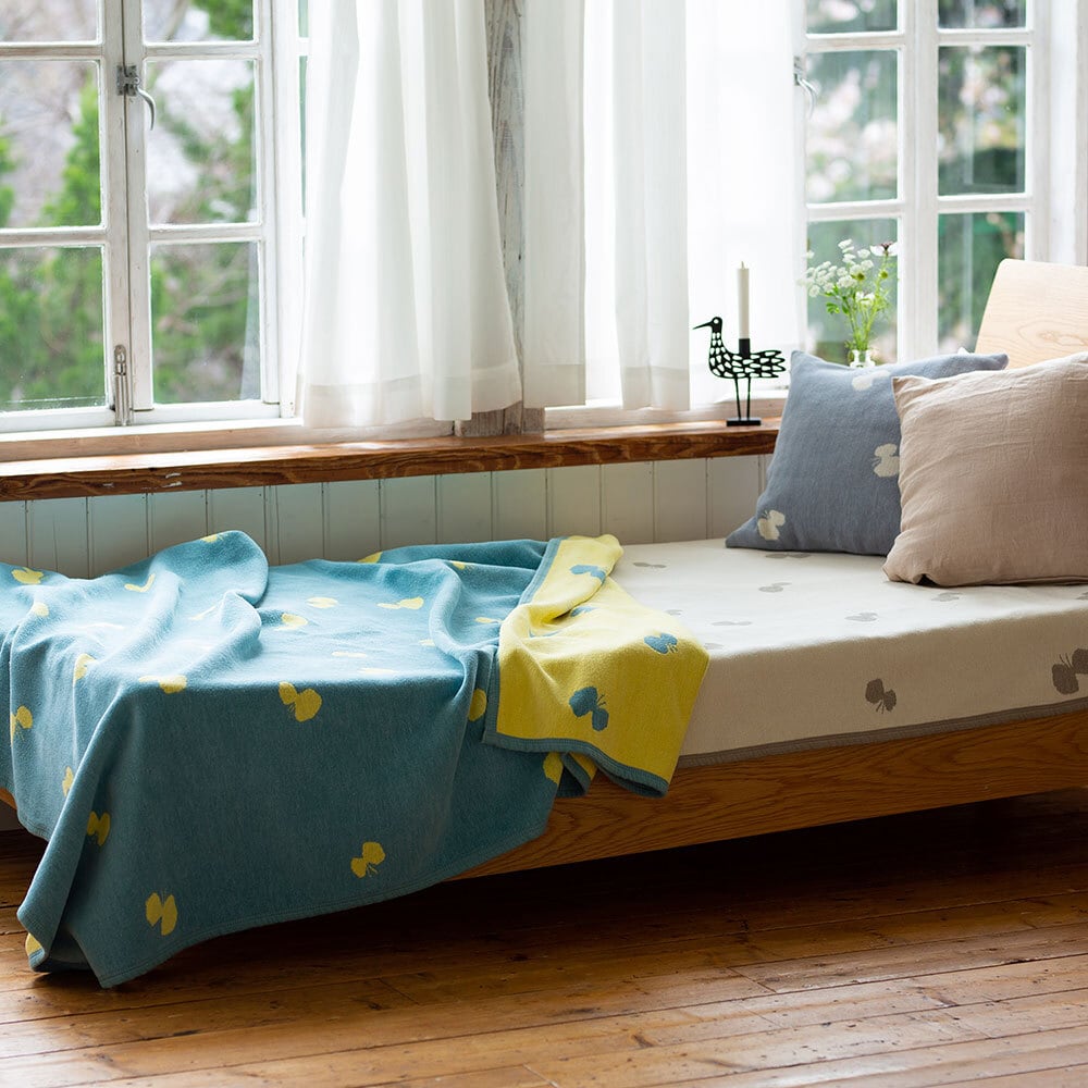 シュニールコットン ハーフブランケット CHOUCHO by mina perhonen