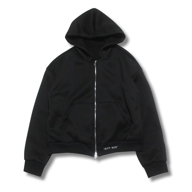 【受注】LOGO SHORT LENGTH HOODIE（ブラック）
