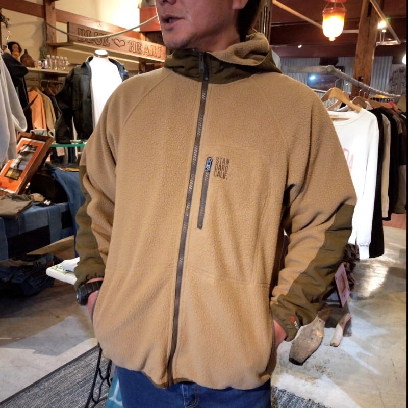 STANDARDCALIFORNIA スタンダードカリフォルニア SD PORLARTEC FLEECE ...