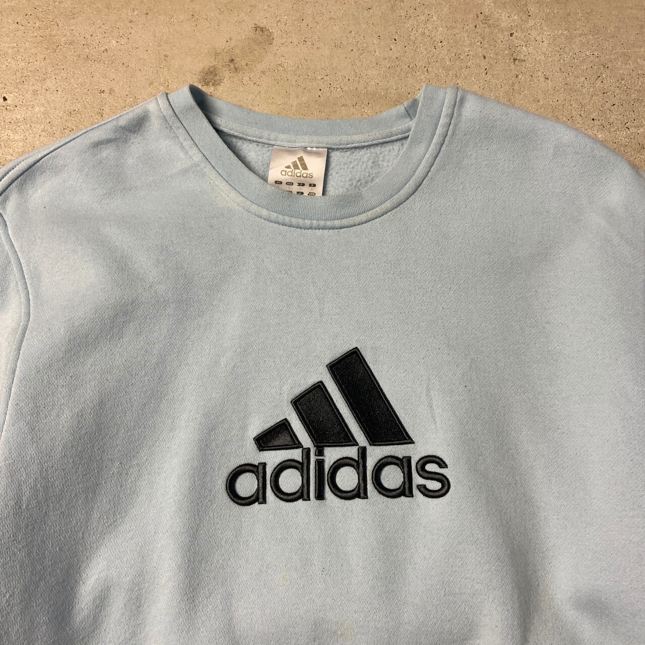 00年代 adidas アディダス スウェットシャツ パフォーマンスロゴ 