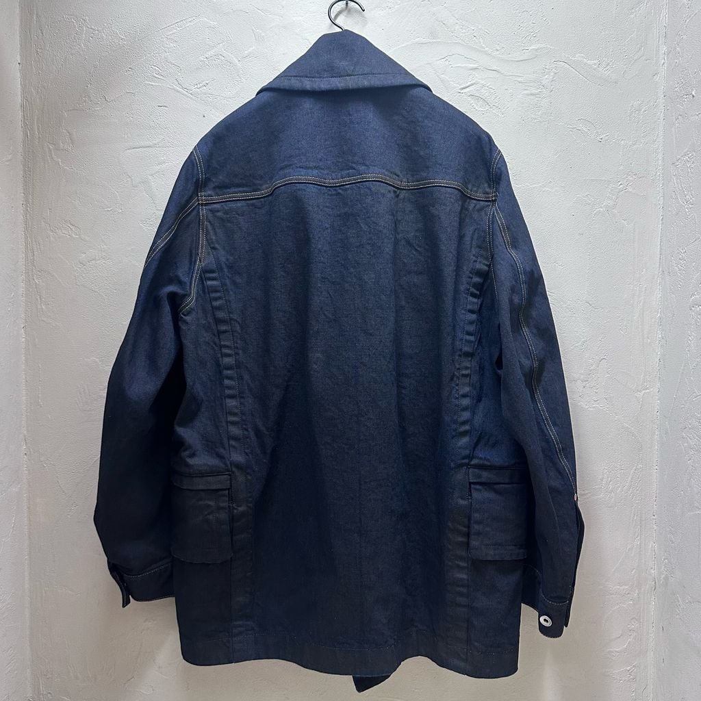 sacai サカイ 24AW Double Face Denim Coat Jacket デニムジャケット