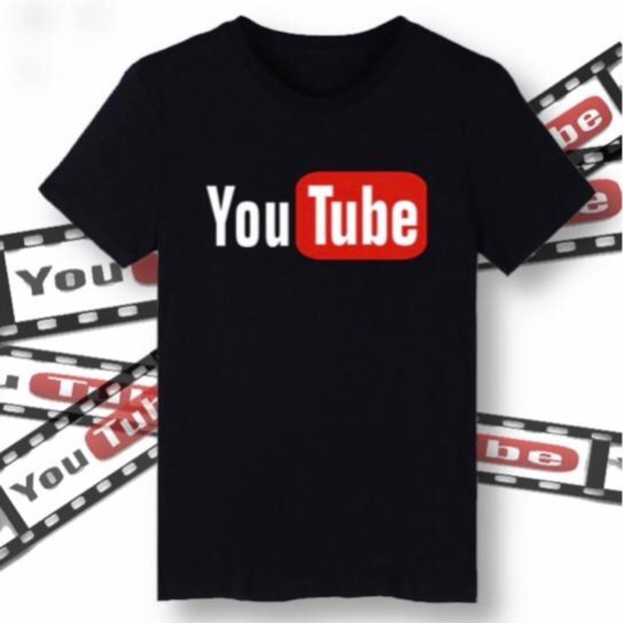 YouTube Tシャツ M ブラック 美品 初期 オウマガトキFILM Tシャツ M